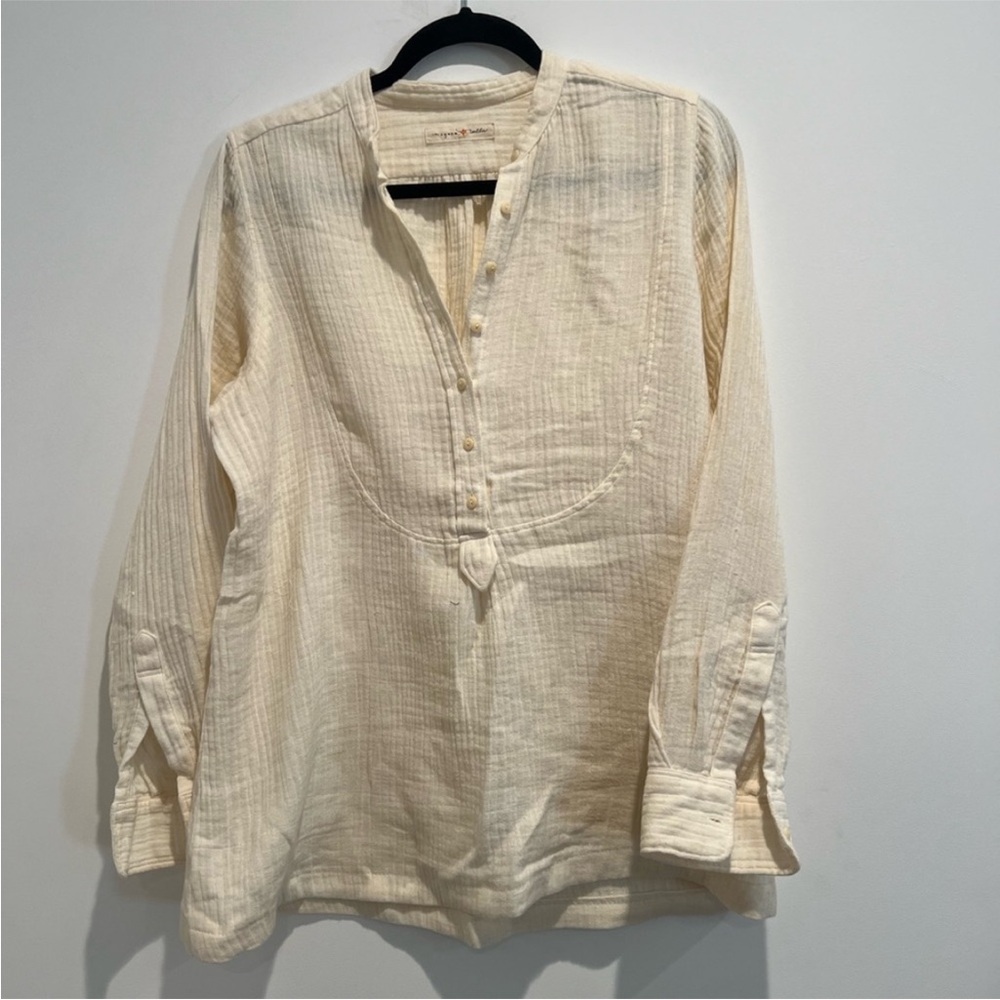 gorgeous Imogene + Willie hemp blend tunic shirt